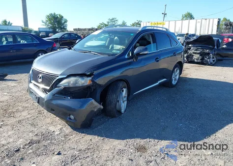 2010 Lexus Rx z USA, uszkodzony, nr VIN 2T2BK1BA9AC005487